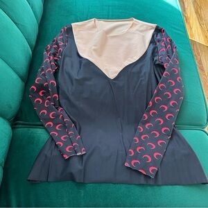 MARINE SERRE
Crescent Long Sleeve T-Shirt